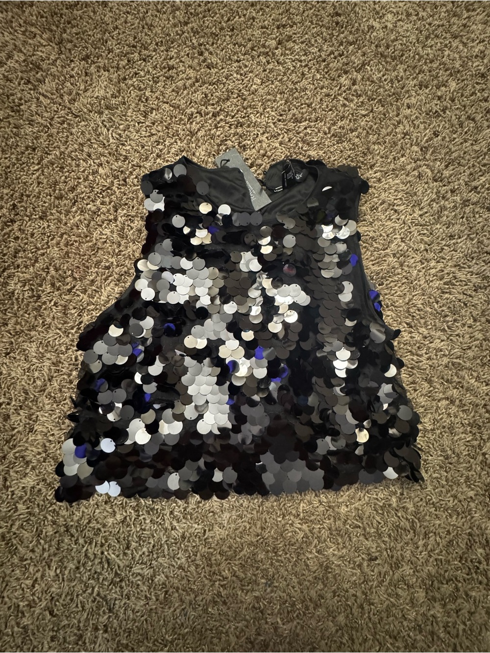 Rachel Zoe Black Sequin